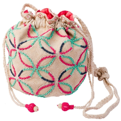 Mika Emb Pouch - 