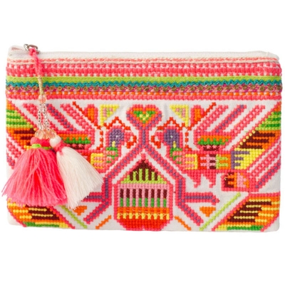 Mila Emb Purse - 