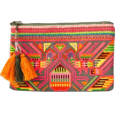 Mila Emb Purse - 
