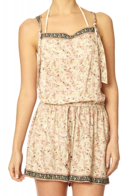 Lissy Print Playsuit - 