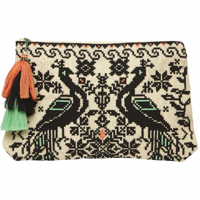 Estee Emb Purse - 