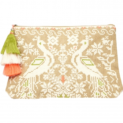 Estee Emb Purse - 