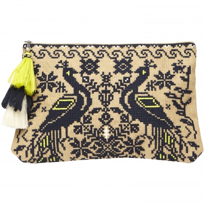 Estee Emb Purse - 