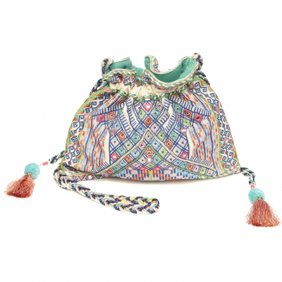 Ami Emb Pouch - 