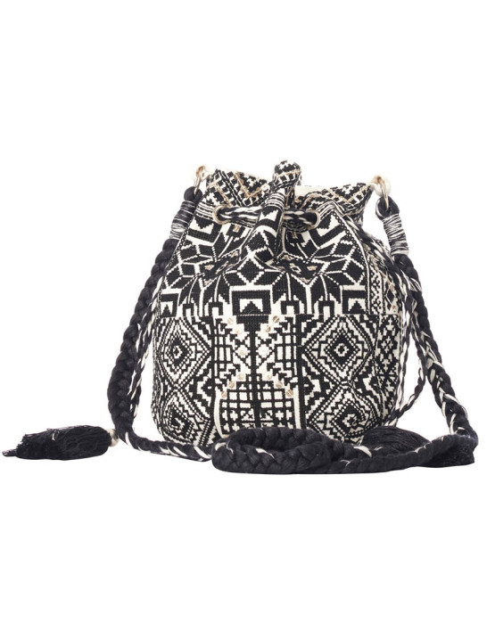 mexi pouch ecru blk