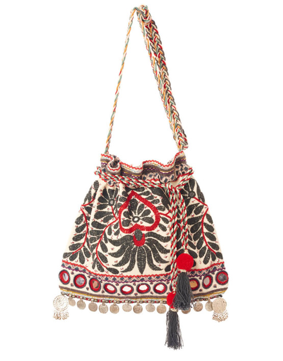 minta pouch ecru