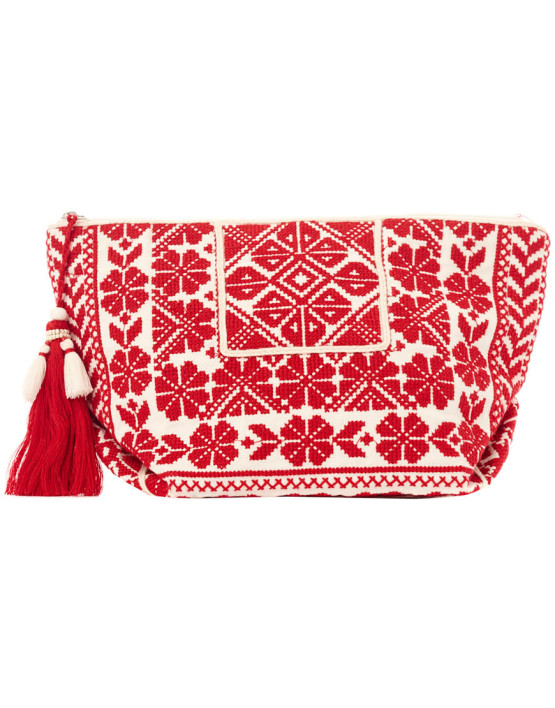 saga purse red